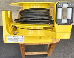 NEW McGill 5007-8624, 30’ Retractable Cable Reel, 600 VAC. 7 Amps