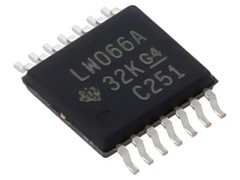 5X SN74LV4066APWR IC: Analog Switch Bilateral Ch: 4 SMD TSSOP14 2-5.5VDC TEX