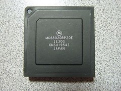 MOT MC68020RP16E CPU BLACK PGA New! 68020R