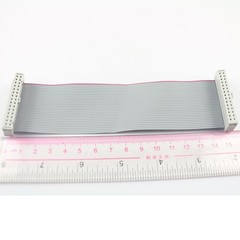 1Pcs 2.54mm Pitch 2×15 Pin 30 Pin 30 Wire Extension IDC Flat Ribbon Cable 15CM