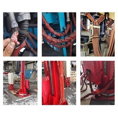 Silicone / Fibreglass Fire Sleeving Protective Heat Shield Sleeve 4mm to 100mm