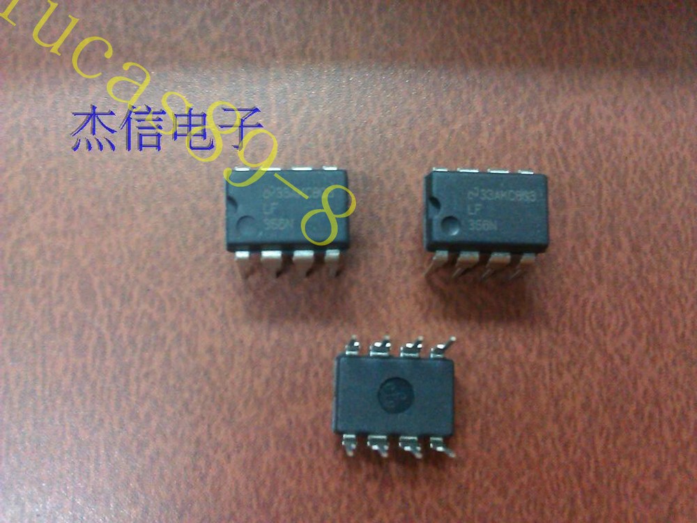 2Pcs LF356N LF356 356 Jfet Input Op-Amp by