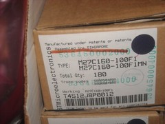 2 pcs ST MICRO M27C160-100F1 16M EPROMs