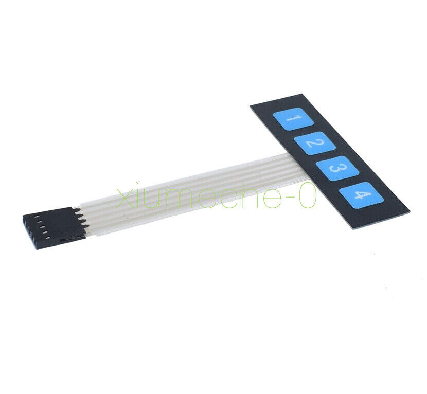 Pro 1×4 super slim Matrix Array 4Key Membrane Switch Keypad Keyboard For Arduino