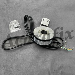 1pc Black and silver Encoder HS35F-100-R11-BS-1024-ABZC-28V/V-SM12-S