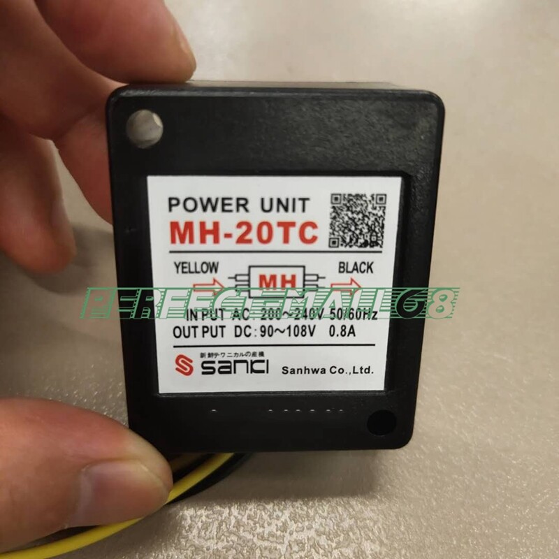 QTY:5 new SANKI brake motor rectifier MH-20TC AC200-240V to DC90-108V 0.8/1/1.2A