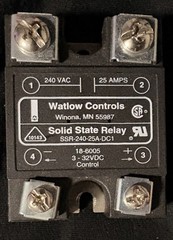 WATLOW CONTROLS SOLID STATE RELAY SSR-240-25A-DC1
