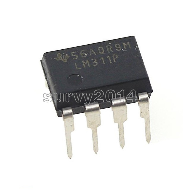 5Pcs LM311P LM311 IC DIFF COMP W/STROBE DIP-8 NEW