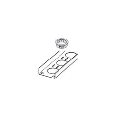 B-Line 991125, Plastic, Snap-In, Bushing for Channel Cable Tray, 1 pc