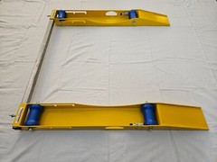 Adjustable Cable Drum Dispenser 1 Tonne Ramp Entry, Reel Stand Roller