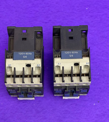 Telemecanique LC1-D1210 G6 Contactor 25A 120V 60HZ [Lot of 2]