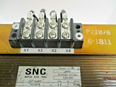 SNC, P21878 TRANSFORMER, 1 PH, 2400V