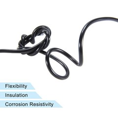 16.4ft RVV Wire Cable for Car Extension Cord Copper Wire Conductor 4 Core 20 AWG