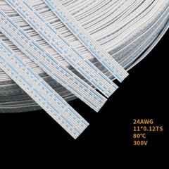 UL2468 Flat Ribbon Cable Wire Cable Board Stranded Blue/Red 6/7/8/9/10/12P Ways