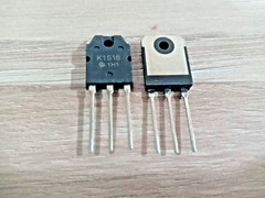 10pcs 2SK1518 MOSFET HITACHI TOP-3 PACKAGE ( K1518 )