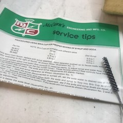 Beverage Equipment QUALITY ASSURANCE KIT MCCANNS – 16-1054 Pepsi