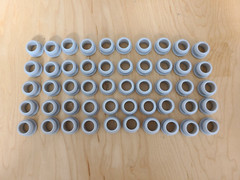 50 PACK Silicone Grommet 14mm ID 18mm OD Plug Bungs Cable Wiring Protective 1E
