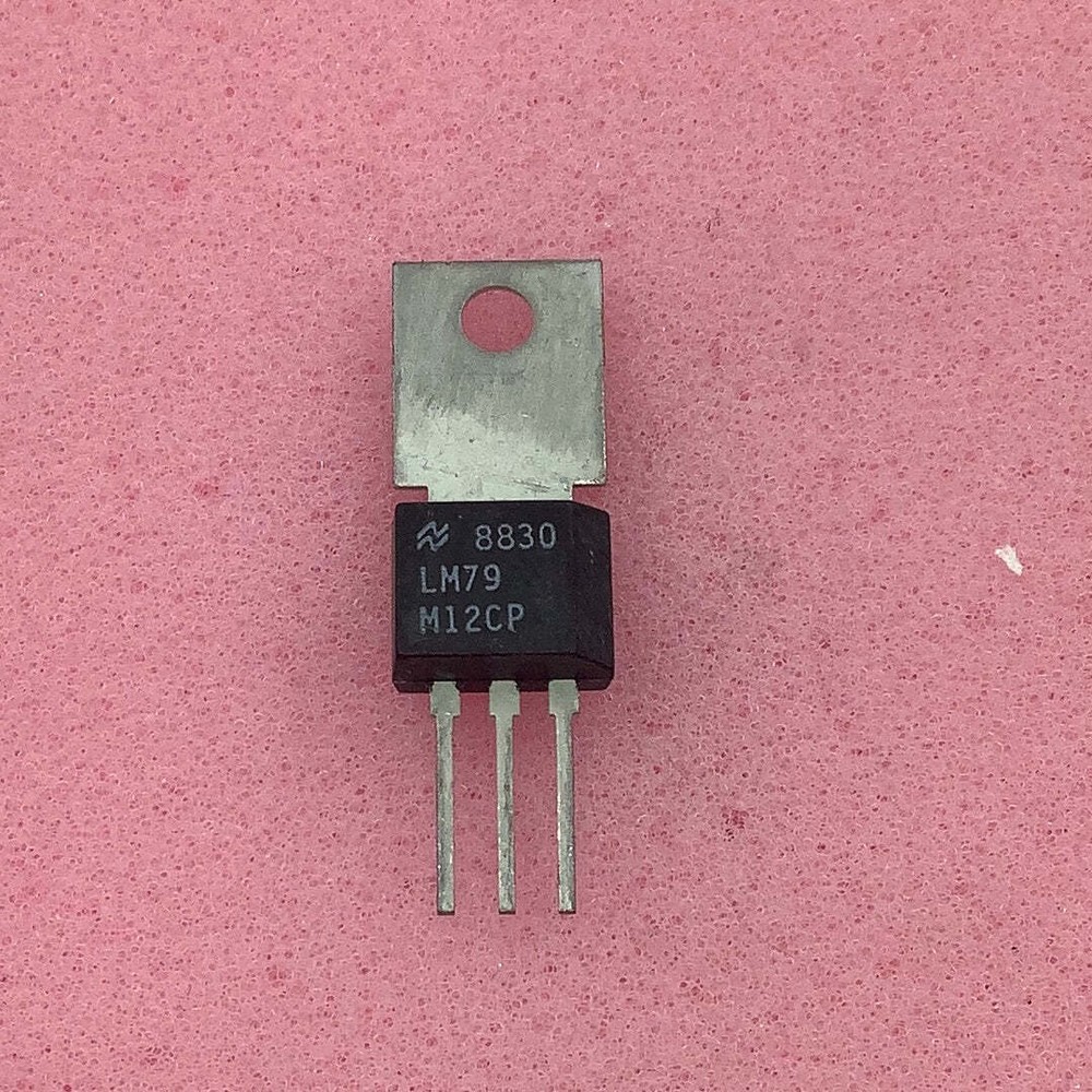 LM79M12CP – NATIONAL SEMICONDUCTOR (-)12V 500mA Negative Voltage Regulator