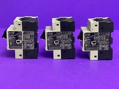 Telemecanique GV2-M07 Motor Circuit Breaker w/ GV2-AN11 Aux Contact [Lot of 3]