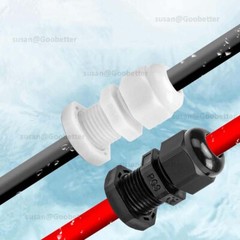 CABLE GLAND IP68 WATERPROOF BLACK NYLON COMPRESSION PG7/9/11/13.5/16/19/21/24-63