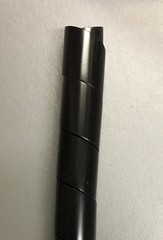 SW12B-25 – SR COMPONENTS – Black Spiral Loom 1/2″ – 25FT