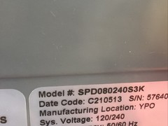 EATON SPD080240S3K SURGE Protection Device