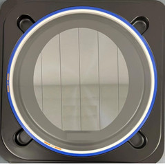 Exoptronics Silicon spacer for edge emitting laser bar coating