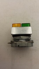 SQUARE D 9001-KXRD142 DUAL PUSH BUTTON HEAD YELLOW/GREEN 30MM