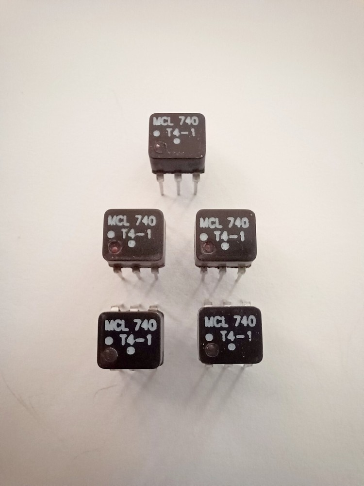 Lot of 5* MCL T4-1 RF TRANSFORMER DIP-6 PIN DIP 50 OHM 0.2-350Mhz NEW NOS USA!!