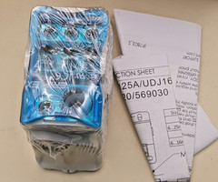 UDJ-160A *Lot of 12 nVent Eriflex 569030 UDJ-160A Single Pole Distribution Block