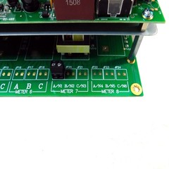 Square D MCM14M3 Single Meter Montitoring Assembly PCB 100-300VAC Made In USA
