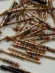 Mil spec GOLD Plated NOS Deutsch M39029/58-360 x39pcs