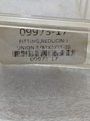 Swagelok 5/8 x 1/2 Tube Reducing Union Stainless Steel Industrial OEM 3/ORDER