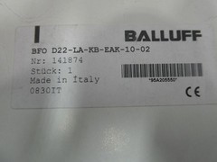 Balluff BFO D22-LA-KB-EAK-10-02 Fiber Optic Cable