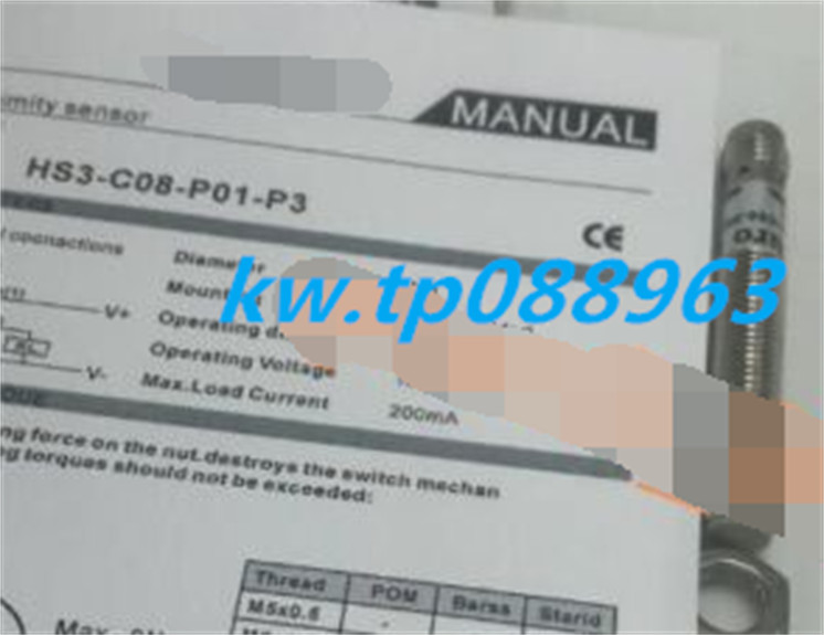 for 1Pcs NEW Proximity switch Sensor HS3-C08-P01-P3 #t1