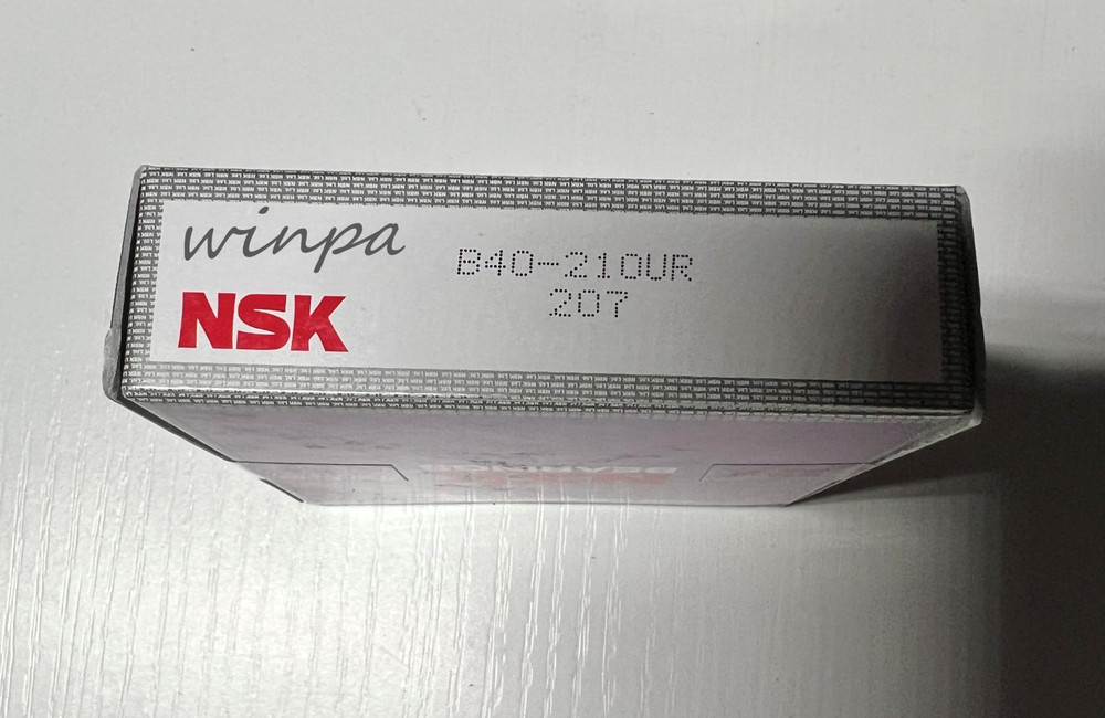 NSK B40-210UR Transmission bearing 40x80x16 mm NEW