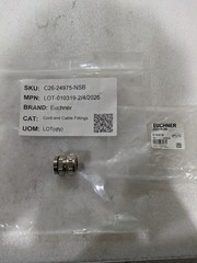 Euchner 010319 Cord Cable Fitting Gland Safety Switch Accessory New
