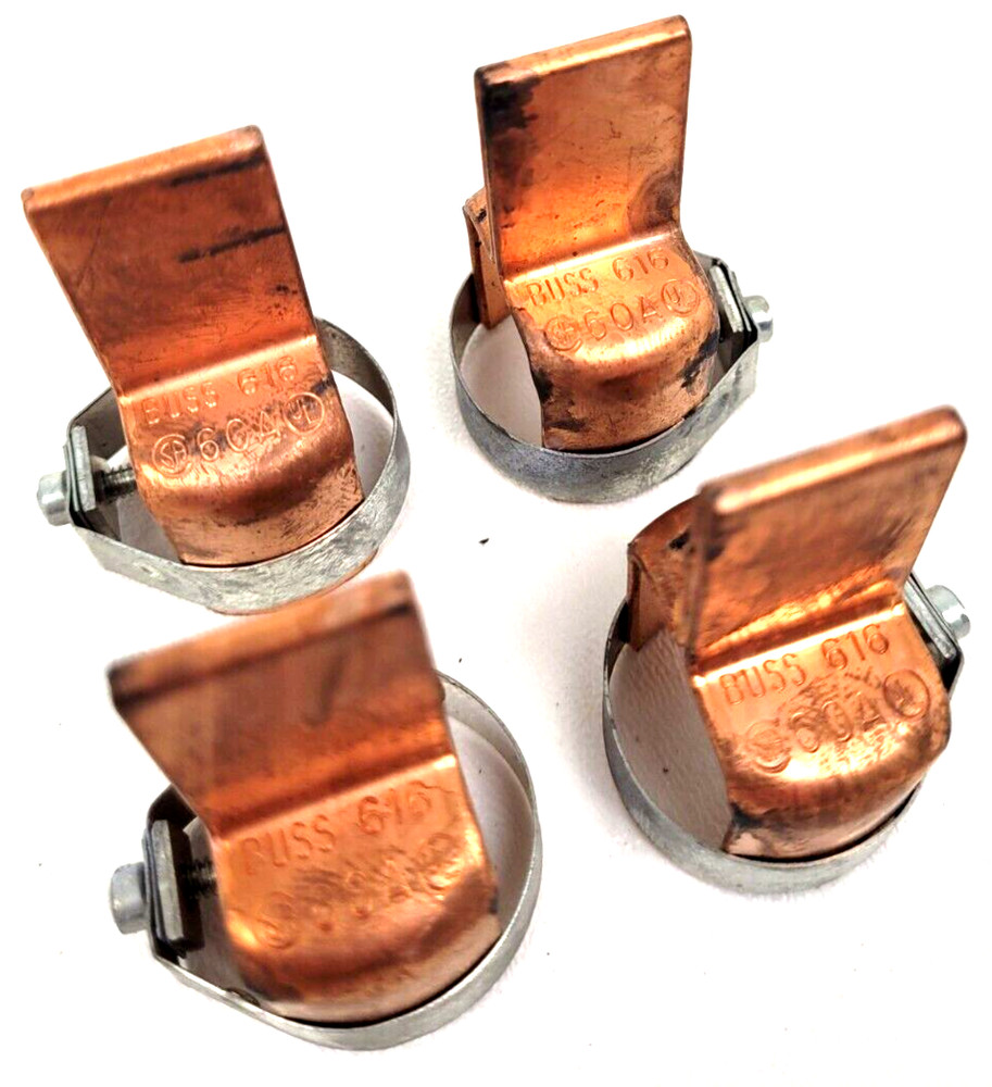 Lot of 2 – BUSS 616 Bussmann Fuse Reducers – Next Day Option