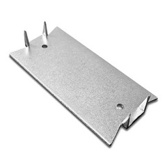 50-Pack Heavy-Duty 1.5-inch x 3-inch Steel Nail Plates for Wood Studs