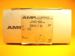 Amp – 53947-1 – Electrical Terminal Ring Connector 100pcs, 8 AWG