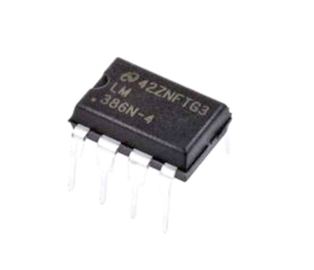 5PCS National Semiconductor LM386N-4 LM386 Low Power Audio Amplifier IC