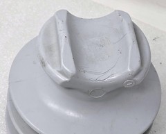 HW&C Corp HPI15 Tie Top Pin Polyethylene Insulator Saddle Topper
