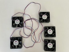 Brushless Fans ​24Vdc Lot Of 5-Mechatronics E9225E24B,, .255A, 2 Ball #2A