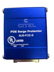 Bulk 4- CITEL MJ8-POE-B Surge Suppressors Din Rail POE Surge Suppressor,Type B