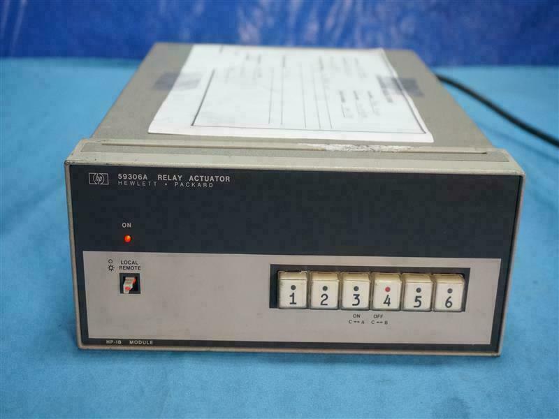 HP Agilent 59306A Relay Actuator 40-440VAC 25VA