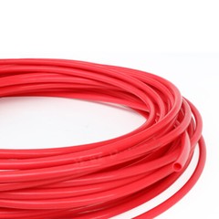 PTFE Tubing Pipe φ0.5mm-φ5mm HIGH TEMP Tube 600V 200℃ Clear Red Black White