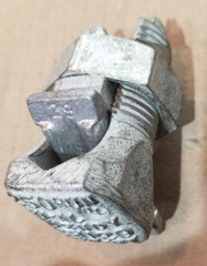 Burndy KSU29, Tin Plated Copper, Universal, Mechanical Split Bolt Connector, 1pc