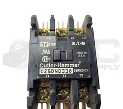 NEW EATON CUTLER HAMMER C25DND330 /C1 DEFINITE CONTACTOR W/ 9-2741-6 COIL