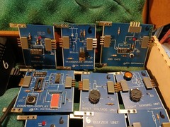 VINTAGE,24Pc,lot Electronic Circuit Training modules E&L Instruments breadboard