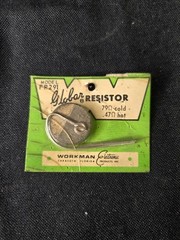 workman electronics globar resistor model fr291